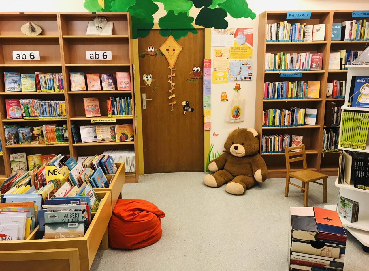 Ak Bücherei Oberwart Kinderbereich