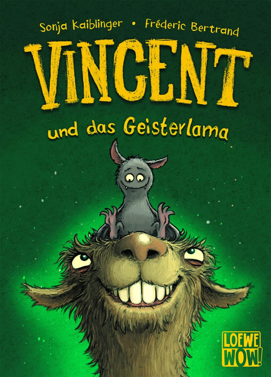 Buchcover von Vincent und das Geisterlama von Sonja Kaiblinger 