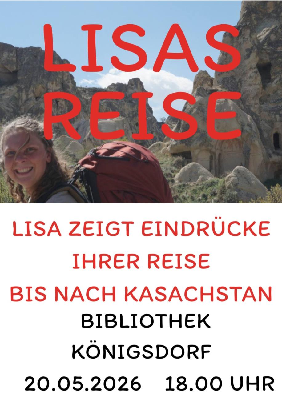 Flyer Lisas Reise