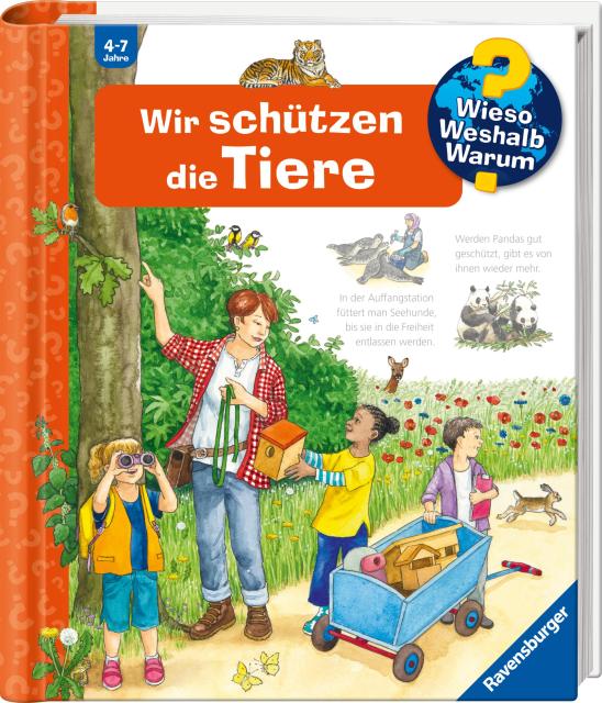 Cover "Wir schützen die Tiere"