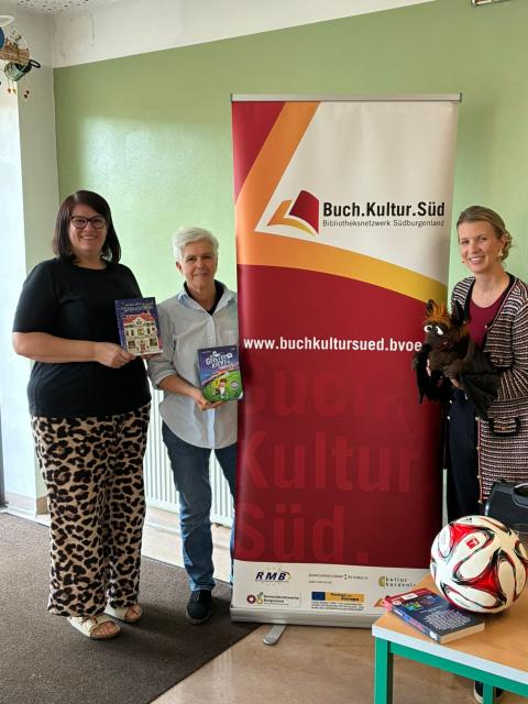 Foto Lesereise mit Roll Up