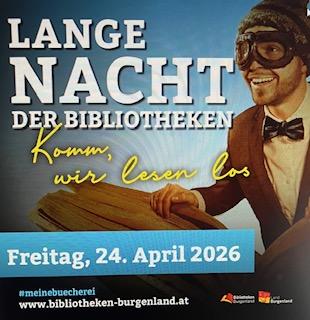Plakat Lange Nacht der Bibliotheken